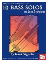 10 Bass Solos for Jazz Standards Guitar and Fretted sheet music cover